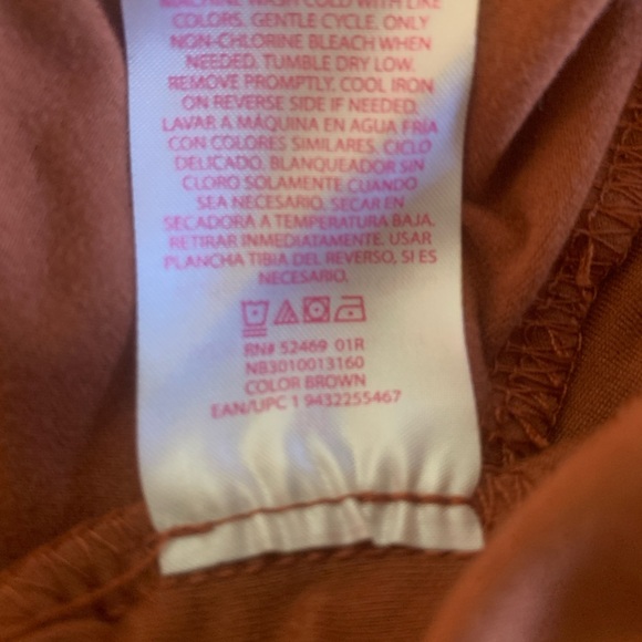 SO Teal and Rust Leggings Set - Picture 10 of 14